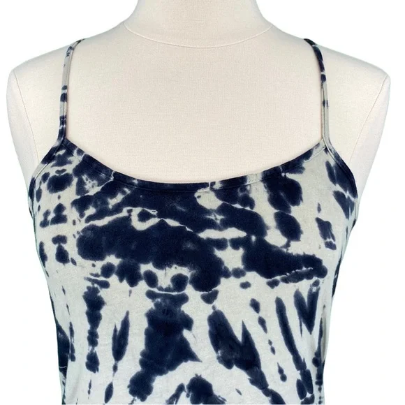 dELiAs Black and Gray Tie Dye Boho Cotton Sun Dress - Picture 2 of 13